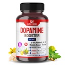 Dopamine Focus Supplement Ashwagandha 5-HTP Rhodiola Rosea St. John's Wort - Increase Memory Clarity Focus Restore Relax with VIT B1, B6, B12, L-Theanine