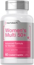 Horbäach Women's Multivitamin 50 Plus | 60 Coated Caplets | Advanced Vitamin Formula | Non-GMO & Gluten Free Supplement