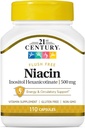 21st Century, Niacin Inositol Hexanicotinate, 500 mg, 3Pack (110 Capsules) Dietary Supplement,Helps Convert
