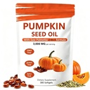 Pumpkin Seed Oil with Saw Palmetto Softgels, 2 in 1, 300 Softgels, Beneficial for Hair, Prostate, Urinary System, and Bladder Health, Support for Women & Men, Non-GMO, Gluten-Free Formula