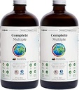 LIQUIDHEALTH 完整的多种成人液体多维他命 - 基本维生素、矿物和营养素、免疫支持、Gut Health、Energy、Detox - 在美国制造、Vegan、非GMO、无糖(2包)