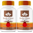 Body Clean Pills, Official BodyClean Supplement Capsules - Maximum Strength, Body Clean All Natural Formula Pills, BodyCleanse Glyco Optimizer Complex, BodyClean Health Support Reviews (2 Pack)