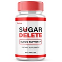 Sugar Delete Capsules - SugarDelete Blood Support Pills Maximum Strength Japan Supplement Advanced Formula Premium All Natural Vitamin Japanese Blend Overall Health Wellness Reviews (60 Capsules)