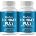 Cognigen Plus Capsules, Official Cognigen Plus Supplement for Brain Health & Memory Support Pills - Maximum Strength, Advanced Nootropic Pills, All Natural CognigenPlus Support Reviews (2 Pack)