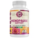Complete Menopause Support with Probiotics & Prebiotics | Female Hormone Balance Support for Hot Flash Relief, Sleep & Mood | Dairy Free & Non-GMO | 90 Capsules | USA Made.