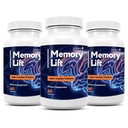 Memory Lift Capsules – Natural Daily Supplement with Vitamins A, C, D, E, B-Complex, Biotin & Choline – Made in USA, GMP-Certified, Non-GMO, Vegetarian – 60 Capsules, 3 Month Supply