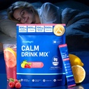 Calm Magnesium Glycinate Powder Drink Mix for Relax & Sleep Aid, Cortisol Reducer Supplements for Women Men w/ KSM-66 Ashwagandha L-Theanine Vitamin D3 Balance Mood & Stress Non-GMO Raspberry Lemonade