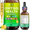 13 in 1 Cortisol Reducer for Women - Cortisol Supplements with Magnesium Glycinate, Ashwagandha, L-Theanine, Supports Stress Relief, Sleep, Hormone Balance & Mood, Fast Absorbing Formul (Lemon Flavor)