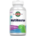 KAL MultiSaurus Kids Chewable Multivitamins, 11 Essential Vitamins and Minerals for Kids, Berry, Grape, Orange Chewables, Gluten and Fructose Free, 180 Servings, 180 Dinosaur-Shaped Chewables
