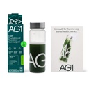 AG1 Athletic Greens 7-Day Starter Kit – All-in-One Greens Powder with Multivitamin, Probiotics, Superfoods – Includes 7 Travel Packs, BPA-Free Shaker & Habit-Building Journal