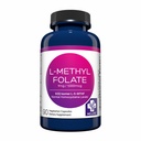 MD Life L-Methylfolate 1 mg 补充 - 专业级活性L Methylfolate 补充 - 90 Capsules - L-Methylfolate 1mg - 最大概率 MTHFR W/基本氨酸