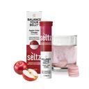 Seltz® Balance Your Belly – Effervescent Vitamins with Apple Cider Vinegar (1000 mg) & Vitamin B6 for Digestive Health, Blood Sugar & Mood Support – Apple Flavor, 20 Tablets (Pack of 1)