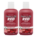 NaturesPlus 生命源 RED 多维特敏液体 - 30 oz, 包 2 - 能量和免疫支持 - 与 Exotic Red Fruits, Lycopene & Lutein - 蔬菜 & Gluten Free - 60 总服务
