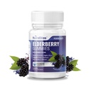 Elderberry Gummies for Immune Support - Black Elderberry, Vitamin C & Zinc - Adult Formula for Cold & Flu Season - Antioxidant, Vegan, & Non-GMO - Delicious Natural Berry Flavor (60 Count)