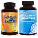 BioEmblem Triple Magnesium Complex 180 Capsules and Vitamin B-Complex