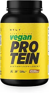 由HTLT → 植物基蛋白粉 → Pea & 水稻蛋白粉 → 高蛋白摇摆和烧烤疗法 → (焦油花生酱)