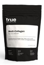 True Nutrition Multi-Collagen Powder - Types I, II, III, V & X Collagen Peptides - Bovine, Marine, Chicken & Eggshell Sources - Paleo, Gluten Free - Unflavored - 1lb