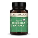 Mercola Rhodiola博士,30名服务员(30名Capsules),饮食补充、支持蒙德和压力管理,非GMO,认证的USDA有机体