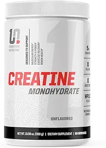 Brian Shaw(无味,60种服务)的未定义营养素Creatine 单水合物 - 易混合和吸收微营养素Creatine 单水合物粉 - 支持肌肉能量,动力,和脑健康