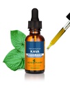 草药有机卡瓦根液体提取法用于缓解和放松压力*:Vegan Kava提取法,非GMO Kava Kava Tincure for calm & Relaxed Mood, Gluten-Free, 1 Oz