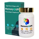 MemoryUP! Sea Scallop-Derived Plasmalogen Supplement for Brain & Cognitive Support, Memory, Focus and Antioxidant Neuro-Support, Ideal for Seniors, Adult Men & Women, 60 Count