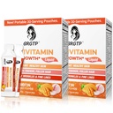 Liquid Multivitamin + Hair Growth | Biotin 10000mcg | Support Healthy Skin,Promote Thicker,Fuller Hair,Reduce Wrinkles & Fine Lines | 30.44 Fl Oz