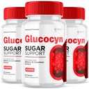 (3 Pack) Glucocyn Capsules, Official Glucocyn Glycogen Supplement Pills with All Natural Ingredients, Advanced Formula Support Pills with Max Strength Premium Vitamins for Women and Men (180 Capsules)