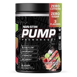 All Black Everything Non Stim Pre-Workout | Preworkout Energy Drink Mix | Caffeine Free | Creatine, Beta Alanine & Citrulline | Energy Supplement for Men & Women | Tigers Blood | 40 Servings