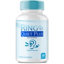 Ring Quiet Plus Tinnitus Relief for Ringing Ears Capsules, Ring Quiet Plus for Tinnitus, Ear Health Support Supplement, RingQuietPlus Advanced Formula All Natural Pills Reviews (60 Capsules)