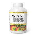 Natural Factors, Men's 50+ MultiStart Daily Multivitamin, Nutritional Support for Immune and Prostate Health, 120 tablets (60 servings)