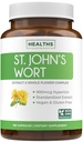 St John's Wort Capsules - 威力和Potent 圣约翰 Wort 提取和全草综合体 标准化为900mcg Hypericin 用于平衡每日Mood支持 - Vegan Non-GMO & Lab 验证(180 Caps)