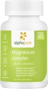 与绿化、甘油酸镁、甘油酸镁和枫酸镁复合物提供250毫克元素镁,第三方检验。 在镁中加上五绿富
