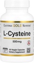 加利福尼亚金营养 L-Cysteine, AjiPure®, 500 毫克, 60 Veggie Capsules