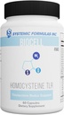 系统公式HomoCysteine TLR Thiolactone Redux 支持 60 Capsules, Biocell #845. 含有保护心脏、心血管系统和大脑不受高血糖污染的抗氧化剂