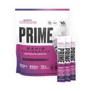 PRIME Rapid Rehydration Electrolyte Powder Sticks, Berry Citrus Rush, Sugar Free Hydration Drink Mix with Sodium, Potassium, Magnesium & B Vitamins to Replenish Fluids, Caffeine Free, 16 Count