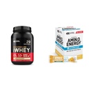 Optimum Nutrition Workout Bundle with Gold Standard 100% Whey Protein Powder, Vanilla Ice Cream (29 Servings) and Amino Energy + Hydration Stick Packs, Surfside Citrus (25 Servings)