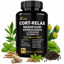 Super Calm Cortisol Supplements for Women & Men with Magnesium Glycinate, Ashwagandha, L-Theanine, Phosphatidylserine, Ginkgo & Lions Mane for Calm, Focus, Mental Clarity, Relaxation, Sleep, Energy