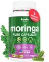 Kwala Nutrition Moringa Capsules - Moringa Powder Supplement - 90 Day Supply - 90 Capsules