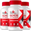 Gluco Health Plus Blood Formula Support Supplement Capsules, Official GlucoHealth Blood Pills, Premium Formula for Healthy Circulation & Stable Levels, All Natural Health Support Reviews (3 Pack)