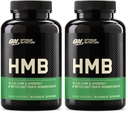 Optimum Nutrition HMB 1000 Caps, 1g of Calcium beta-Hydroxy beta-methylbutyrate per Capsule, 90 Capsules, 30 Servings, (Pack of 2)