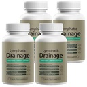 Lymphatic Drainage Supplements, Lymphatic System Support Capsules with Dandelion, Cleavers Extract & Curcumin, High Potency Herbal Formula for Fluid Balance & Overall Wellness, 60 Capsules