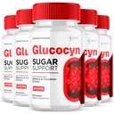 (5 Pack) Glucocyn Capsules, Official Glucocyn Glycogen Supplement Pills with All Natural Ingredients, Advanced Formula Support Pills with Max Strength Premium Vitamins for Women and Men (300 Capsules)