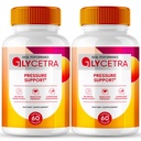 Glycetra Advanced Blood Formula Capsules, Official Glycetra Supplement Pills - Maximum Strength, All Natural Healthy Circulation & Stable Levels, Premium Glycogen Support Formula Reviews (2 Pack)