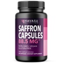 Saffron Supplements - 88.5mg Saffron Extract Per Serving - Antioxidant Support to Promote Energy, Positive Mood Support & Eye Health - 30 Count - Vegan, Non-GMO & Gluten Free - 30 Servings