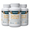 Pattern Wellness Saffron Extract – Mood & Wellness Support – 88.5mg Saffron Supplement – Non-GMO & Gluten-Free – 90 Vegetable Capsules