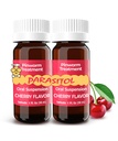 PARASITOL Pinworm Medicine for Family | Dewormer for Humans All Parasites | Parasite Cleanse for Humans & Adults | Pyrantel Pamoate Liquid | Kids & Adults 2+ | 2 Fl Oz | 2-Pack