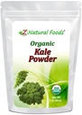 Z Natural Organic Kale Powder, Vegan Superfood Supplement for Drinks, Juice, Shakes, Smoothies Recipes, All Natural, Raw, Vegan, Non GMO, Gluten Free, Kosher, 1 lb