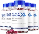 (5 Pack) Elite Grow XL Gummies, Official EliteGrow XL Supplement Support for Men Premium Formula - All Natural EliteGrowXL Gummys, 300 Gummies for 5 Months