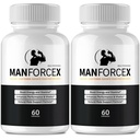 ManForceX Supplement for Men Capsules, Advanced ManForce X Natural Pills - Maximum Strength, All Natural Performance, Stamina & Energy Support, ManForceX Overall Health Support Reviews (2 Pack)