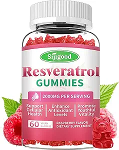 2000mg 有机活性抗氧化剂、细胞健康、豁免、脑和能源、Raspberry Flavor,60 Counter